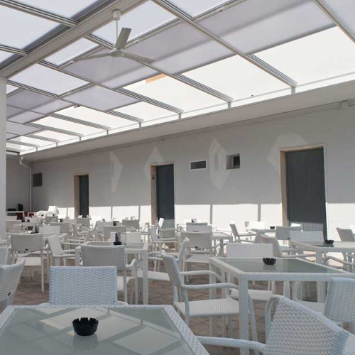 Acoperis Mobil Policarbonat Celular